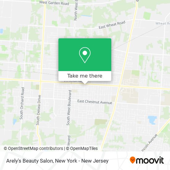 Arely's Beauty Salon map
