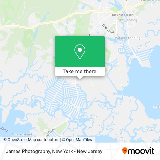 James Photography map
