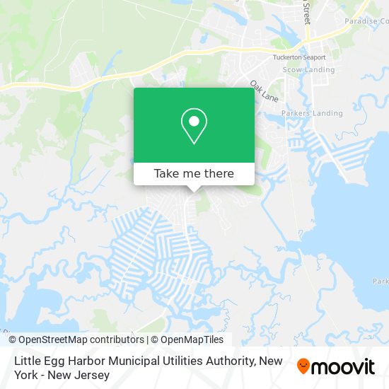 Little Egg Harbor Municipal Utilities Authority map