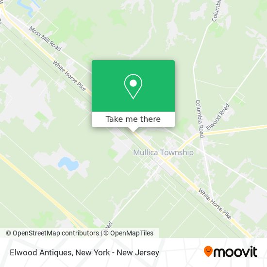 Elwood Antiques map