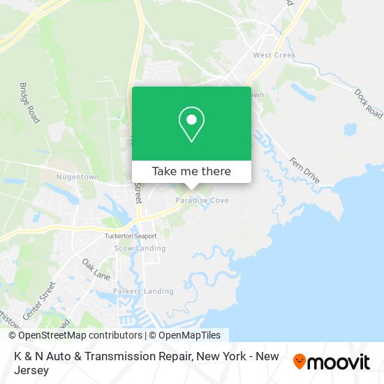 Mapa de K & N Auto & Transmission Repair