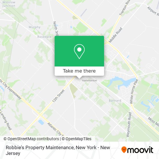 Mapa de Robbie's Property Maintenance