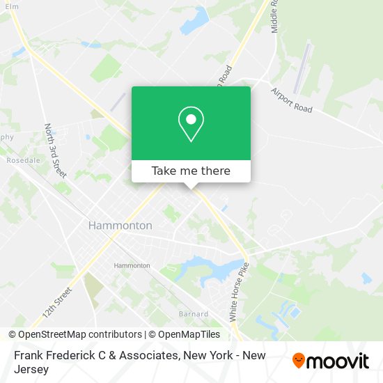 Mapa de Frank Frederick C & Associates