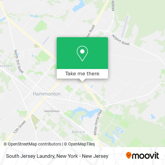 South Jersey Laundry map