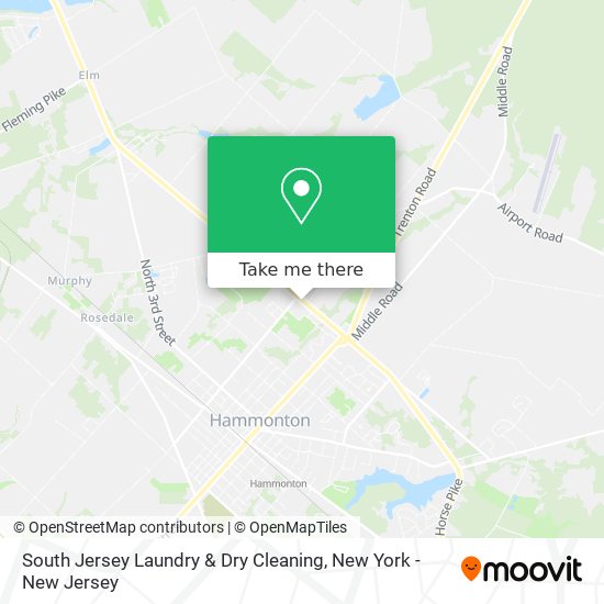 Mapa de South Jersey Laundry & Dry Cleaning