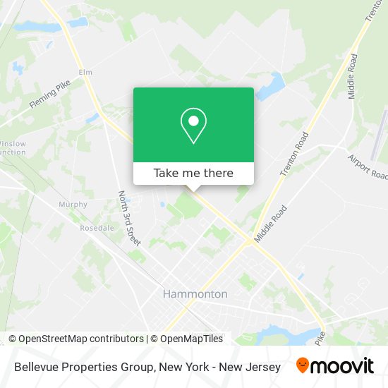 Mapa de Bellevue Properties Group