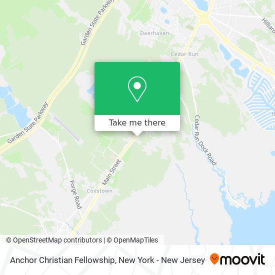 Anchor Christian Fellowship map