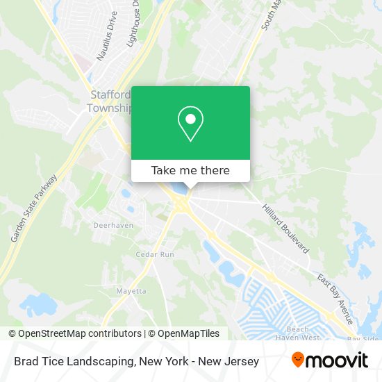 Mapa de Brad Tice Landscaping