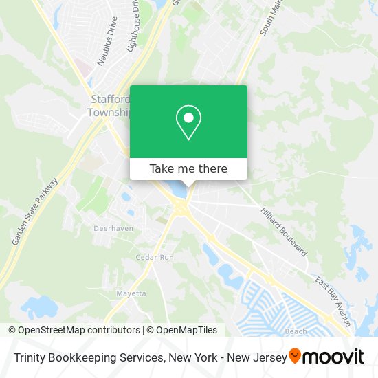 Mapa de Trinity Bookkeeping Services