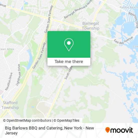 Mapa de Big Barlows BBQ and Catering