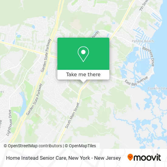 Home Instead Senior Care map