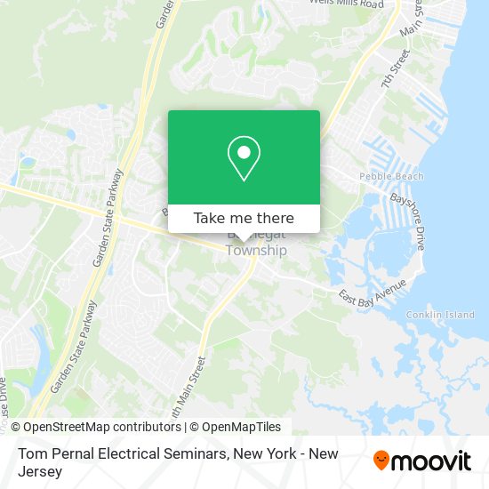 Tom Pernal Electrical Seminars map