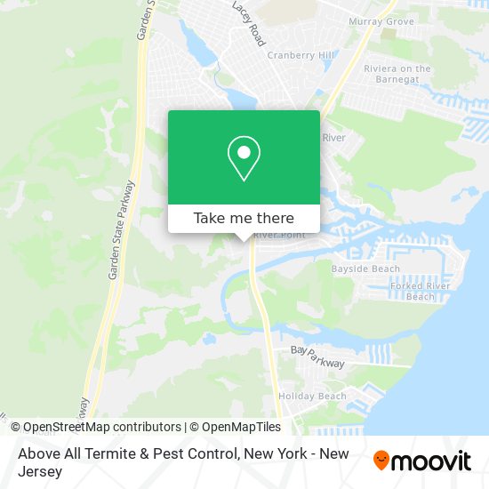 Above All Termite & Pest Control map