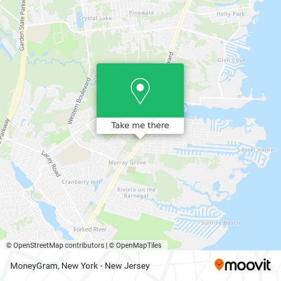 MoneyGram map