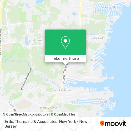 Ertle, Thomas J & Associates map