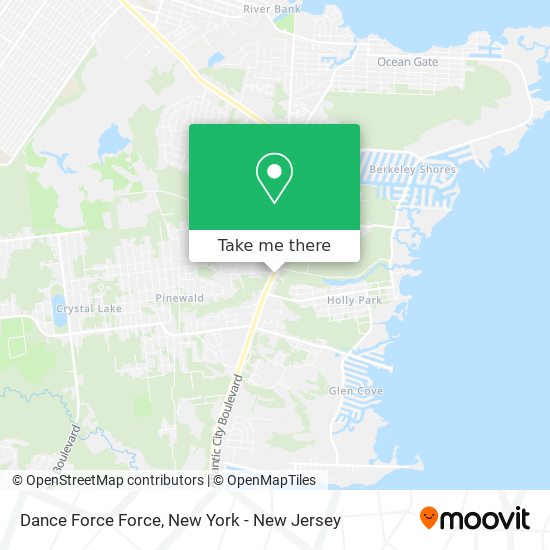 Mapa de Dance Force Force