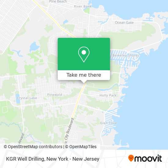 Mapa de KGR Well Drilling