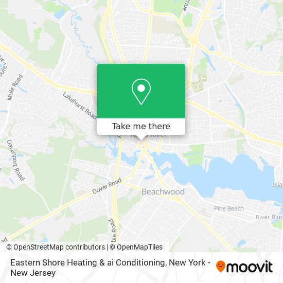 Mapa de Eastern Shore Heating & ai Conditioning