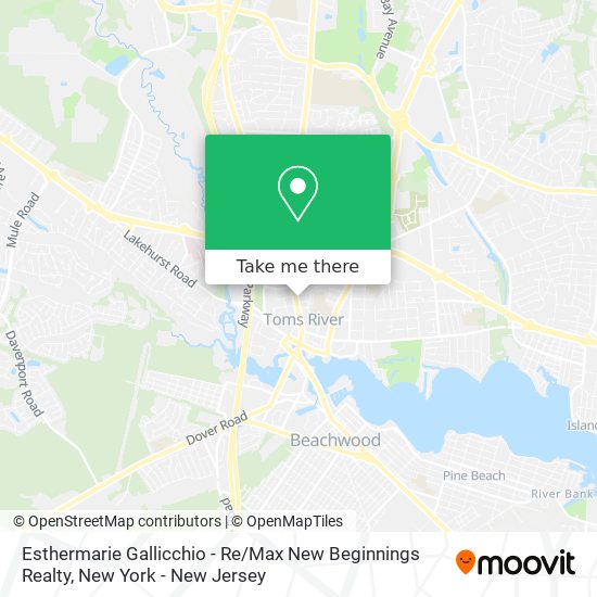 Esthermarie Gallicchio - Re / Max New Beginnings Realty map