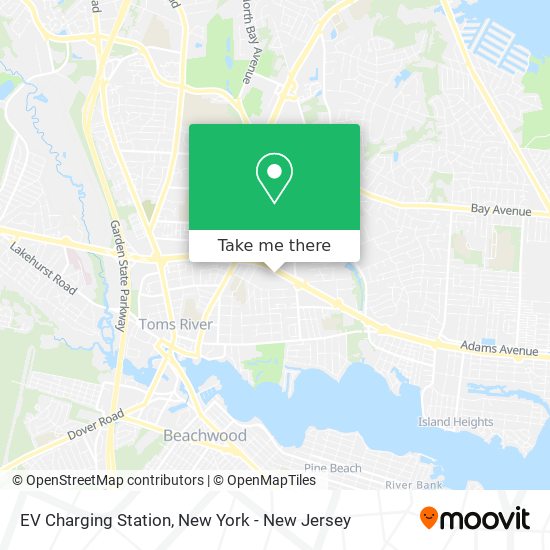 EV Charging Station map