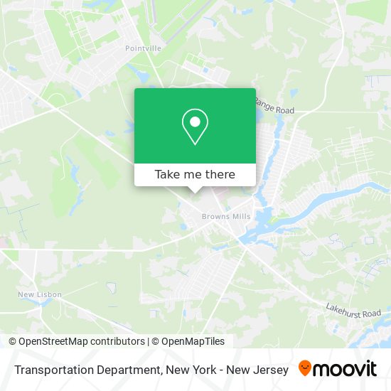 Transportation Department map