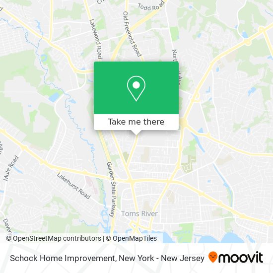 Mapa de Schock Home Improvement