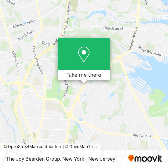 The Joy Bearden Group map