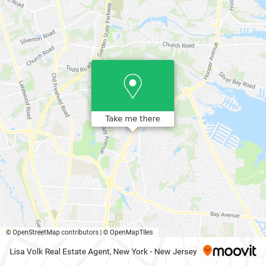 Lisa Volk Real Estate Agent map