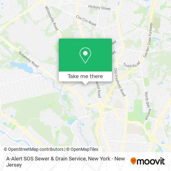 A-Alert SOS Sewer & Drain Service map