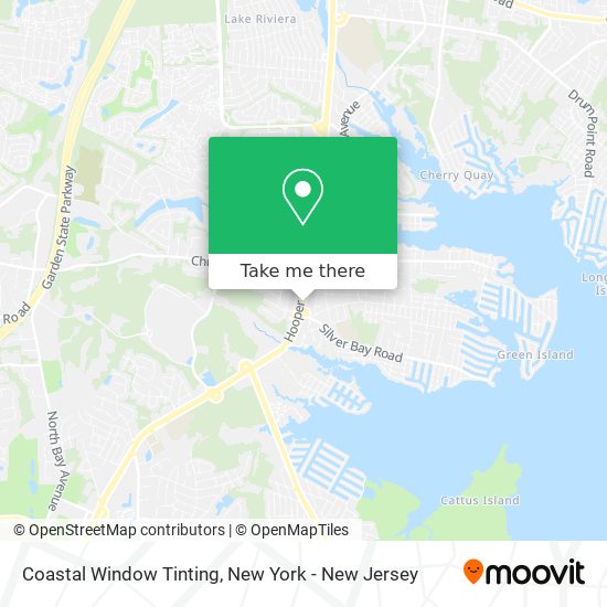 Coastal Window Tinting map