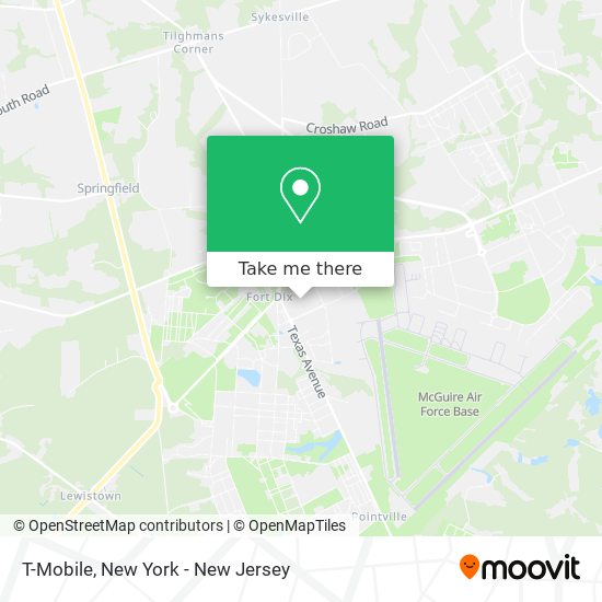 T-Mobile map