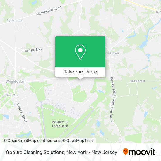 Gopure Cleaning Solutions map