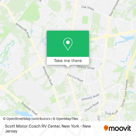 Scott Motor Coach RV Center map