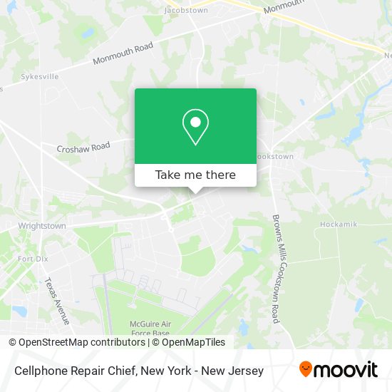 Mapa de Cellphone Repair Chief