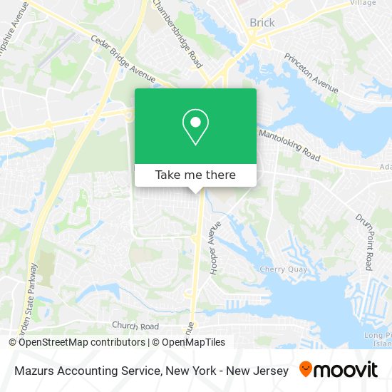 Mazurs Accounting Service map