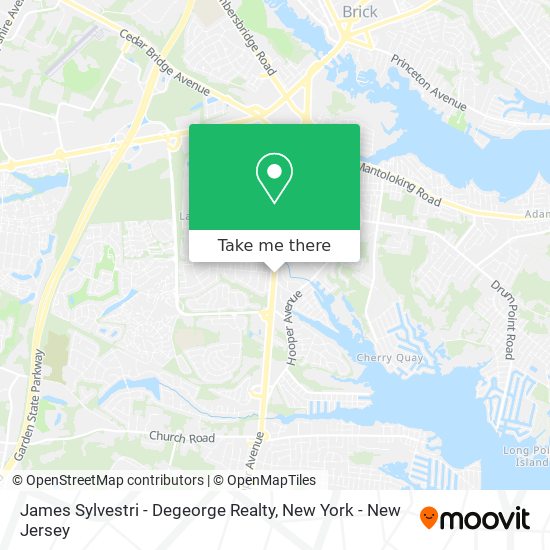 James Sylvestri - Degeorge Realty map