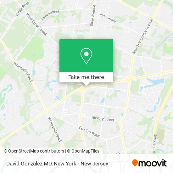David Gonzalez MD map