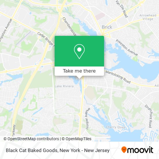 Black Cat Baked Goods map