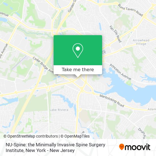 Mapa de NU-Spine: the Minimally Invasive Spine Surgery Institute