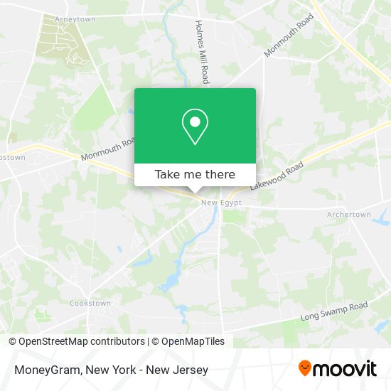 MoneyGram map