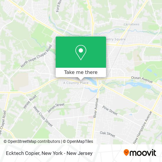 Ecktech Copier map