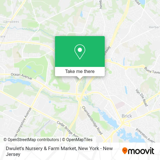 Dwulet's Nursery & Farm Market map