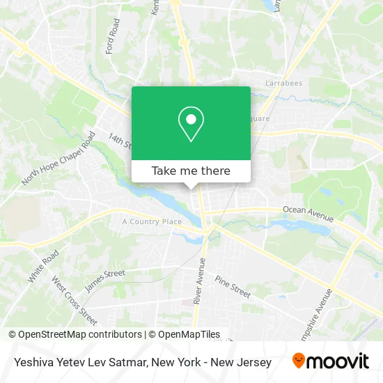 Yeshiva Yetev Lev Satmar map