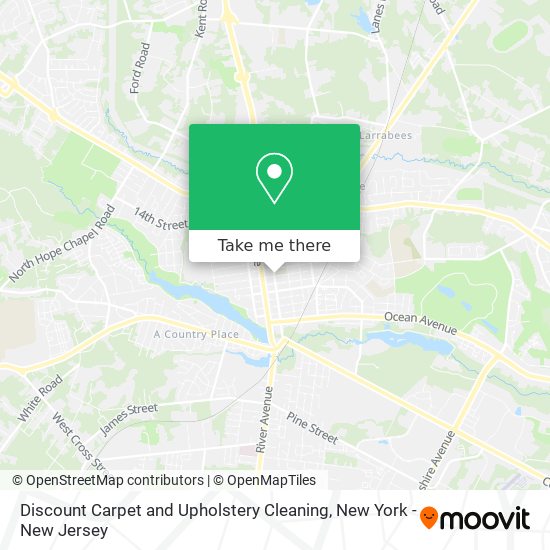 Mapa de Discount Carpet and Upholstery Cleaning