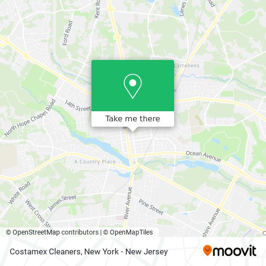 Costamex Cleaners map