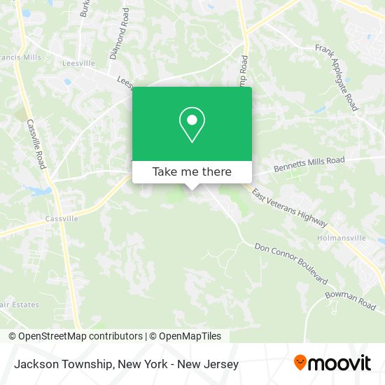 Mapa de Jackson Township