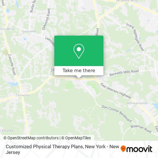 Mapa de Customized Physical Therapy Plans