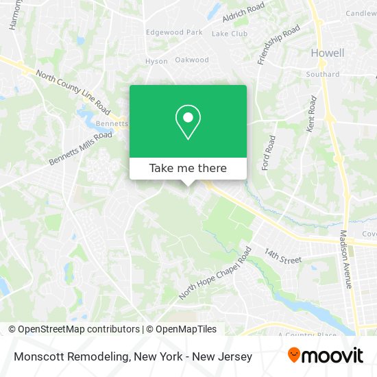 Monscott Remodeling map