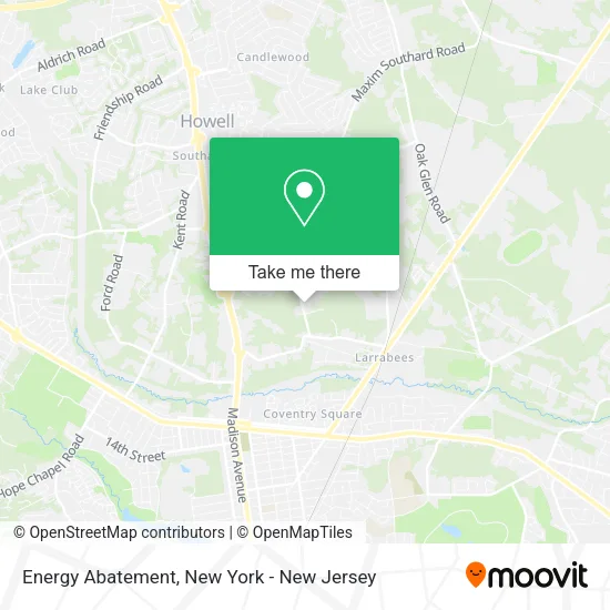 Energy Abatement map