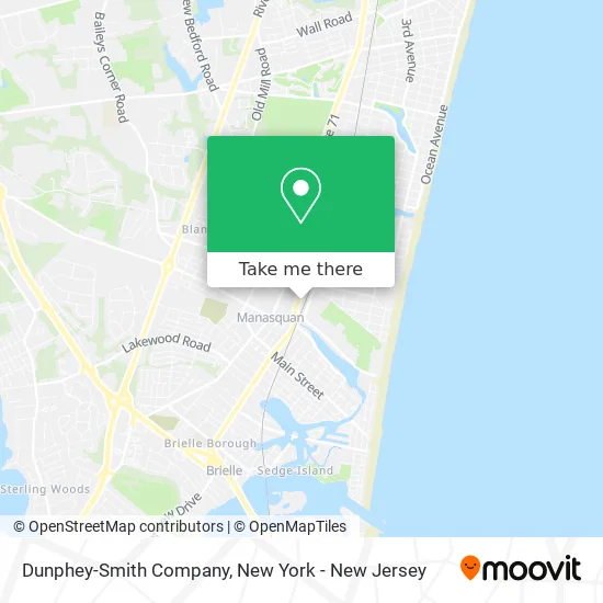 Dunphey-Smith Company map